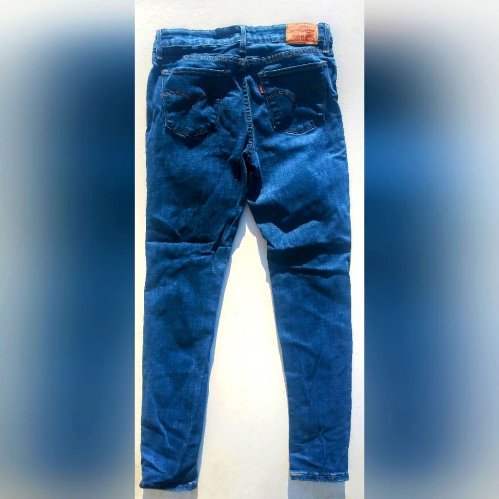 Levi's 711 Skinny Blue Jean Pants 28